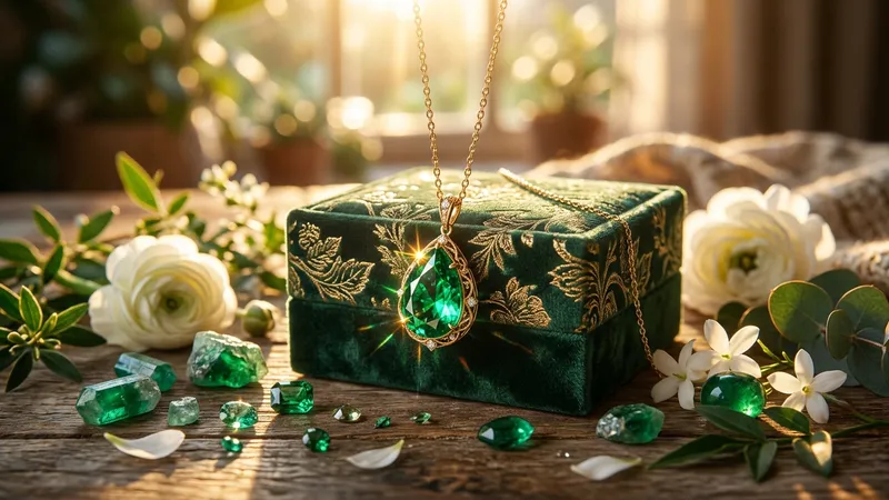 Cadeau bijou émeraude anniversaire : le guide complet
